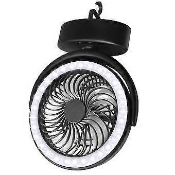YQ-8004 Chargement USB Extérieur Wild Camp Fan Tente de camping multifonction Ventilateur LED