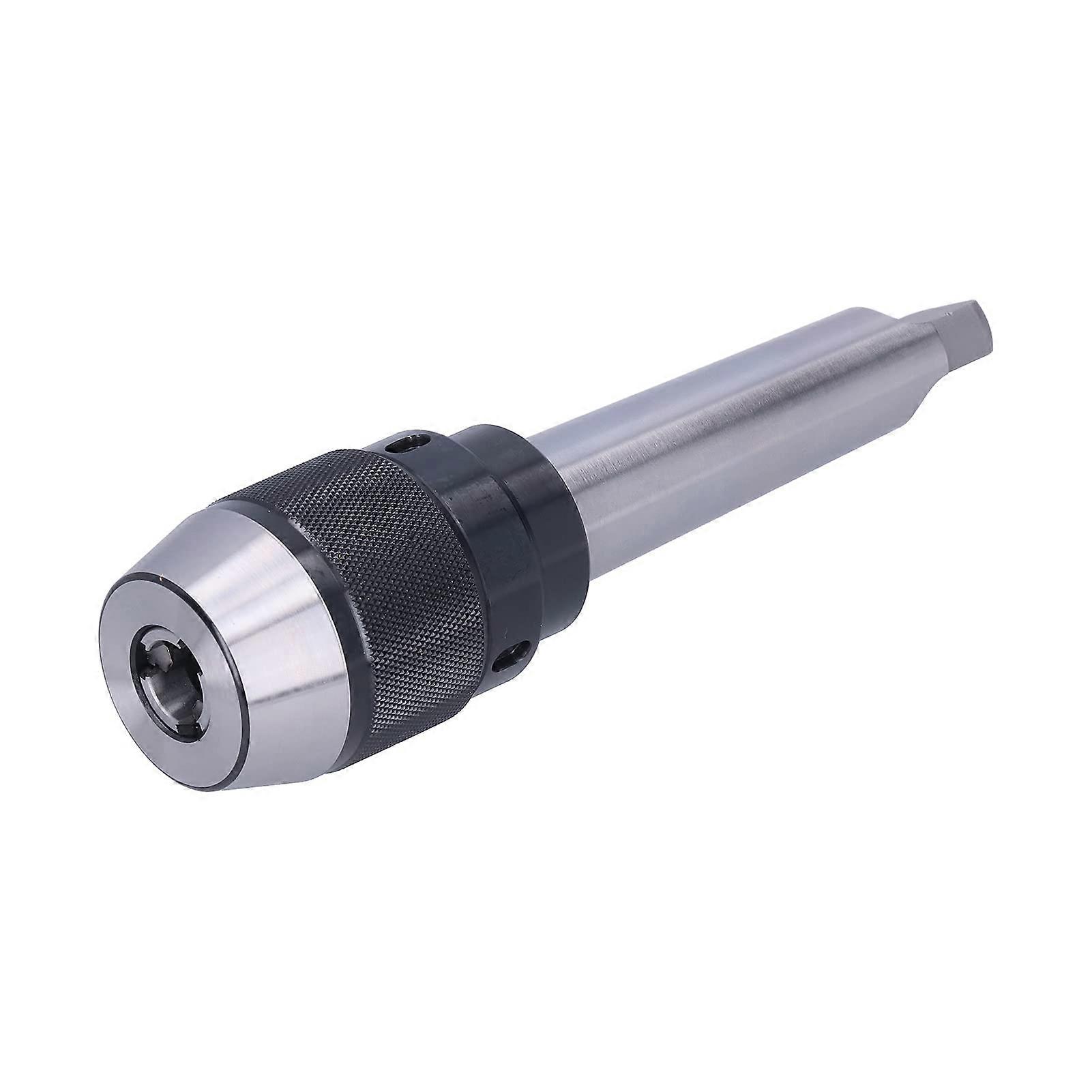 APU16MTA4 Morse Taper Drill Chuck with Locking Device, 116mm Capacity Durable Steel Precision Alignment