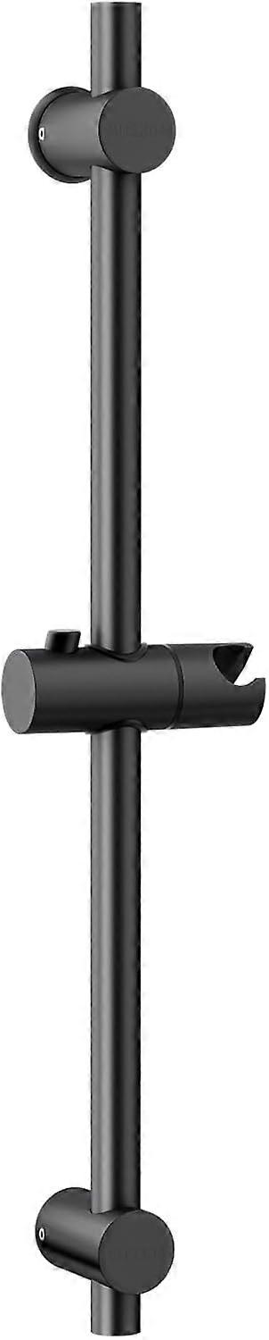 Shower Riser Rail with Adjustable Shower Head Holder,66 cm Wall Mounted Shower Slider Rail 