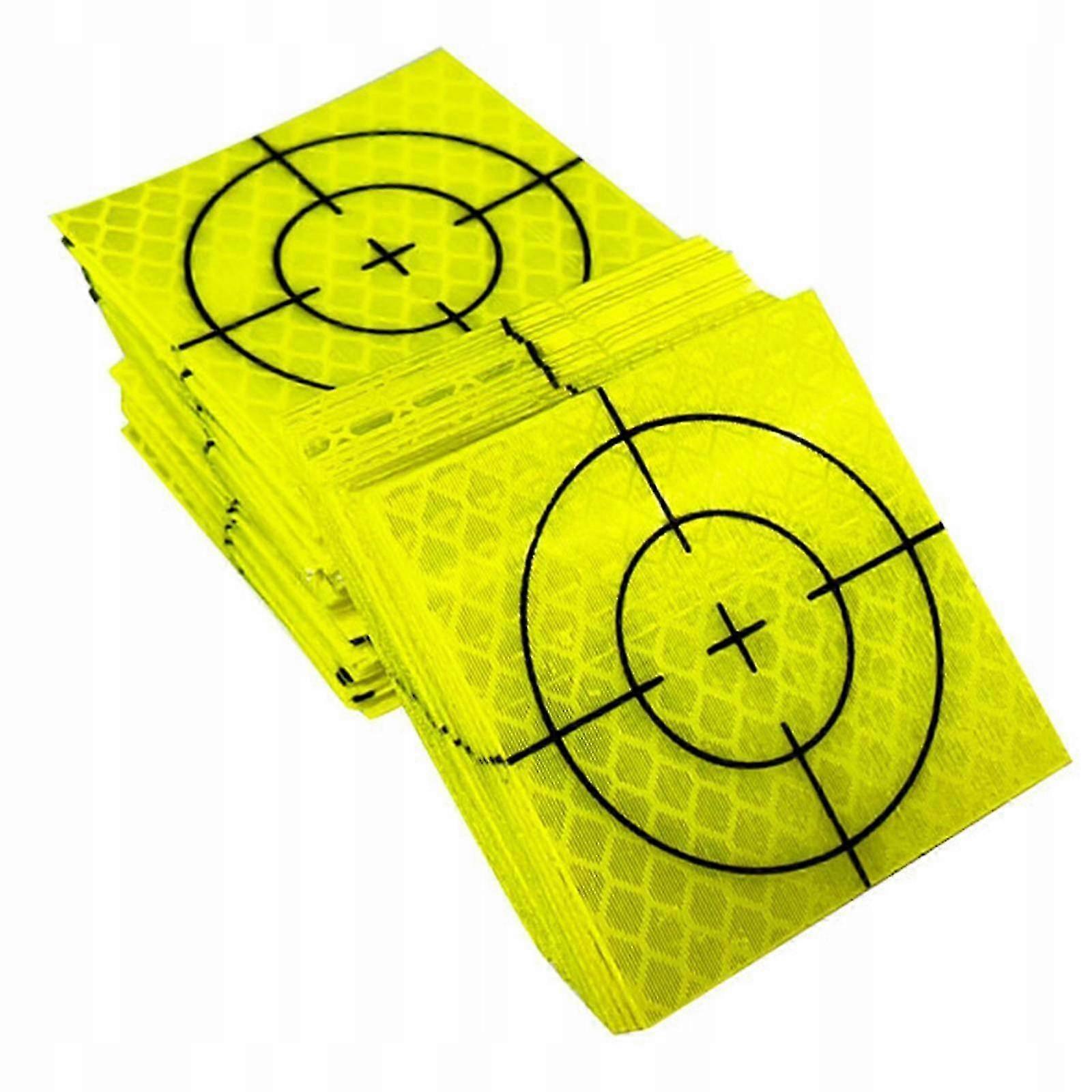 100pcs Reflective Tape Survey Targets Reflector Target Sheets Total 4cmx4cm