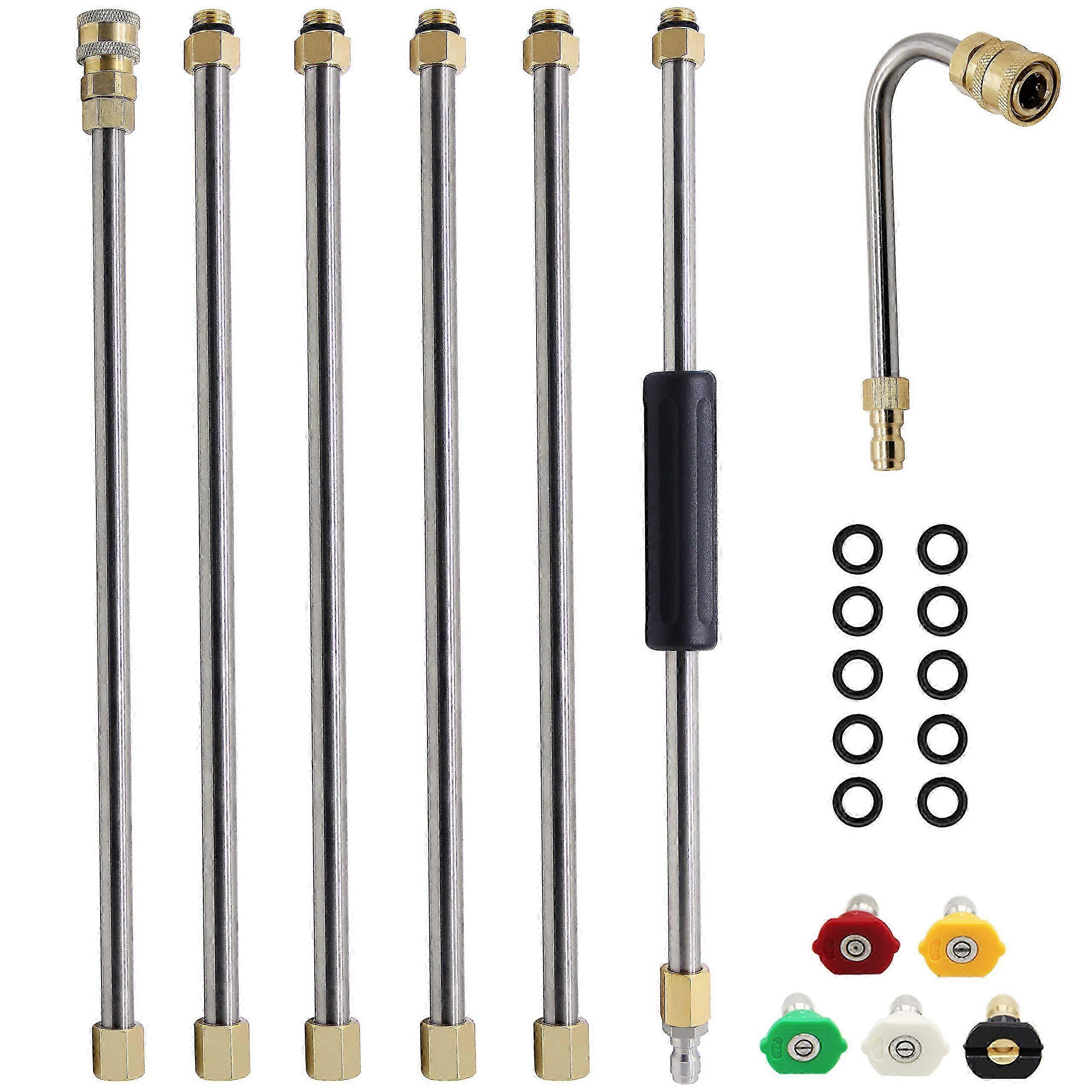 7 Pack Extension Wand Set Replacement for Pressure Washer ft 8 26-27s