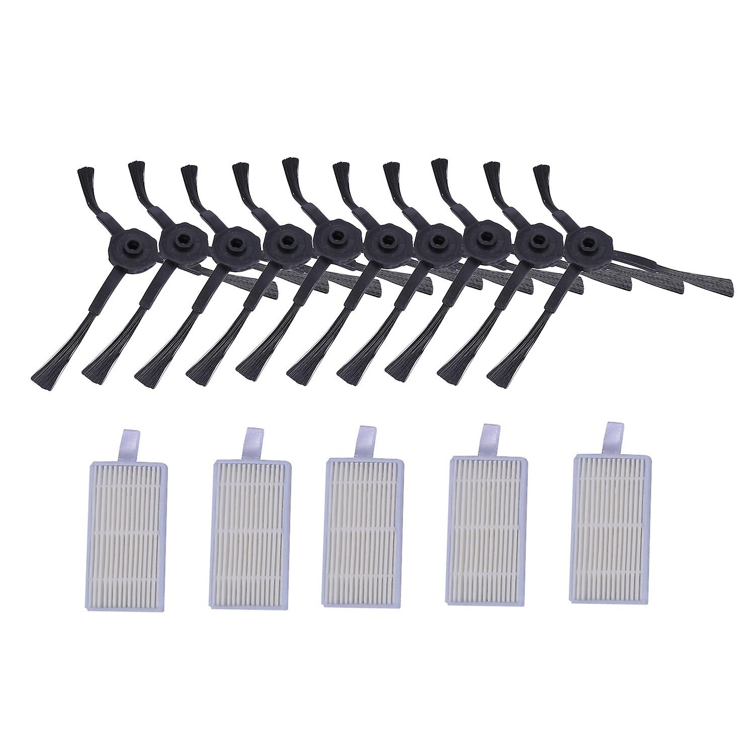 Vacuum Accessories Kit For Panda X500,Gutrend Joy90/ 110, Cr120/Cen540 Hepa Filter X 5Pcs + Side Br