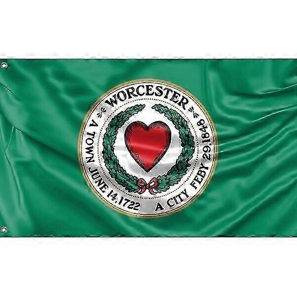 Worcester Flag, Massachusetts Usa