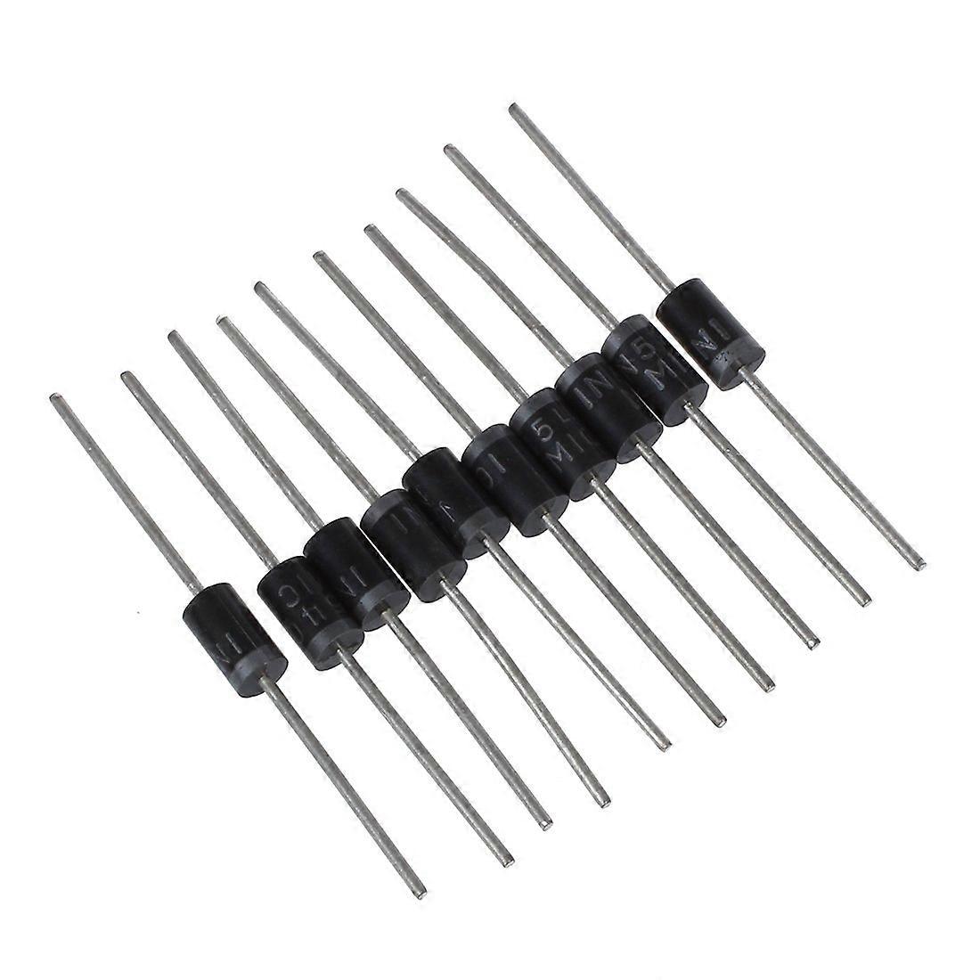 1N5404 3A 400V Axial Lead Rectifier Diode 10 Pack  Current Capacity Silicon