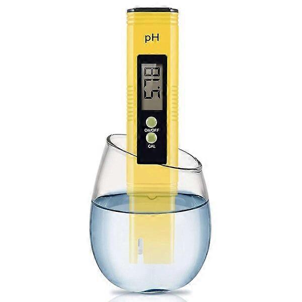 High Precision pH Test Pen 88g Lightweight LCD Display for Drinking Water Laboratory Testing
