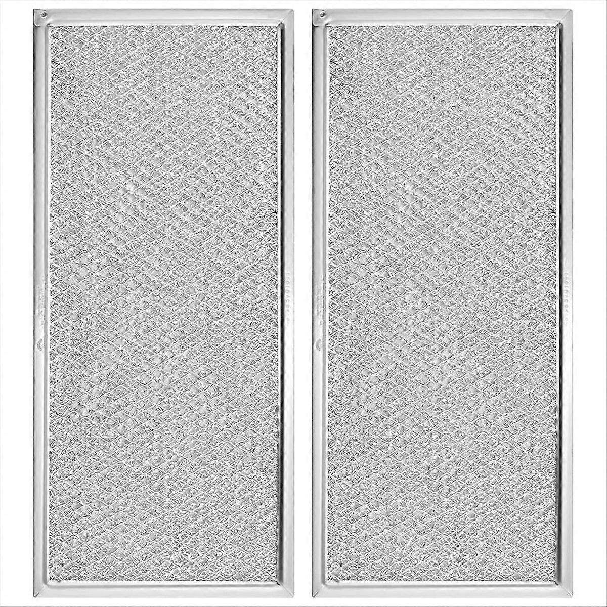 2PCS Microwave Grease Filter Aluminum Mesh Filter for 