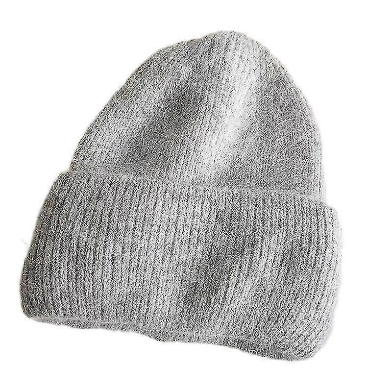 Rabbit Cashmere Hat Thick Warm Vogue Wool Angora Hat Female Beanie Hats