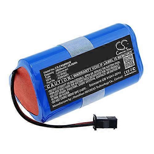 Robot Vacuum Replacement Battery for CECOTEC Conga 890 Slim CONG0001 – Restores Full Runtime