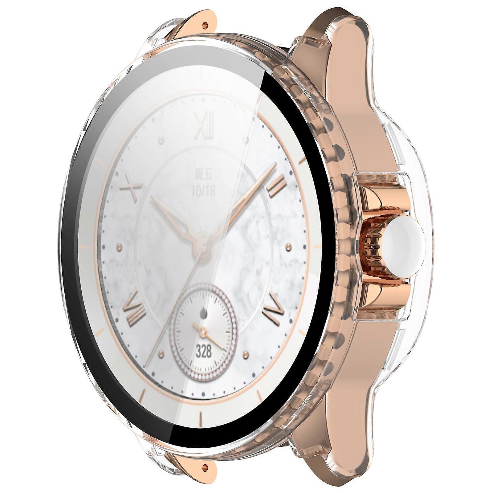 Tempered Glass Screen Protector and Clear Slim Full Coverage Protective Case for Honor Rossini 2e