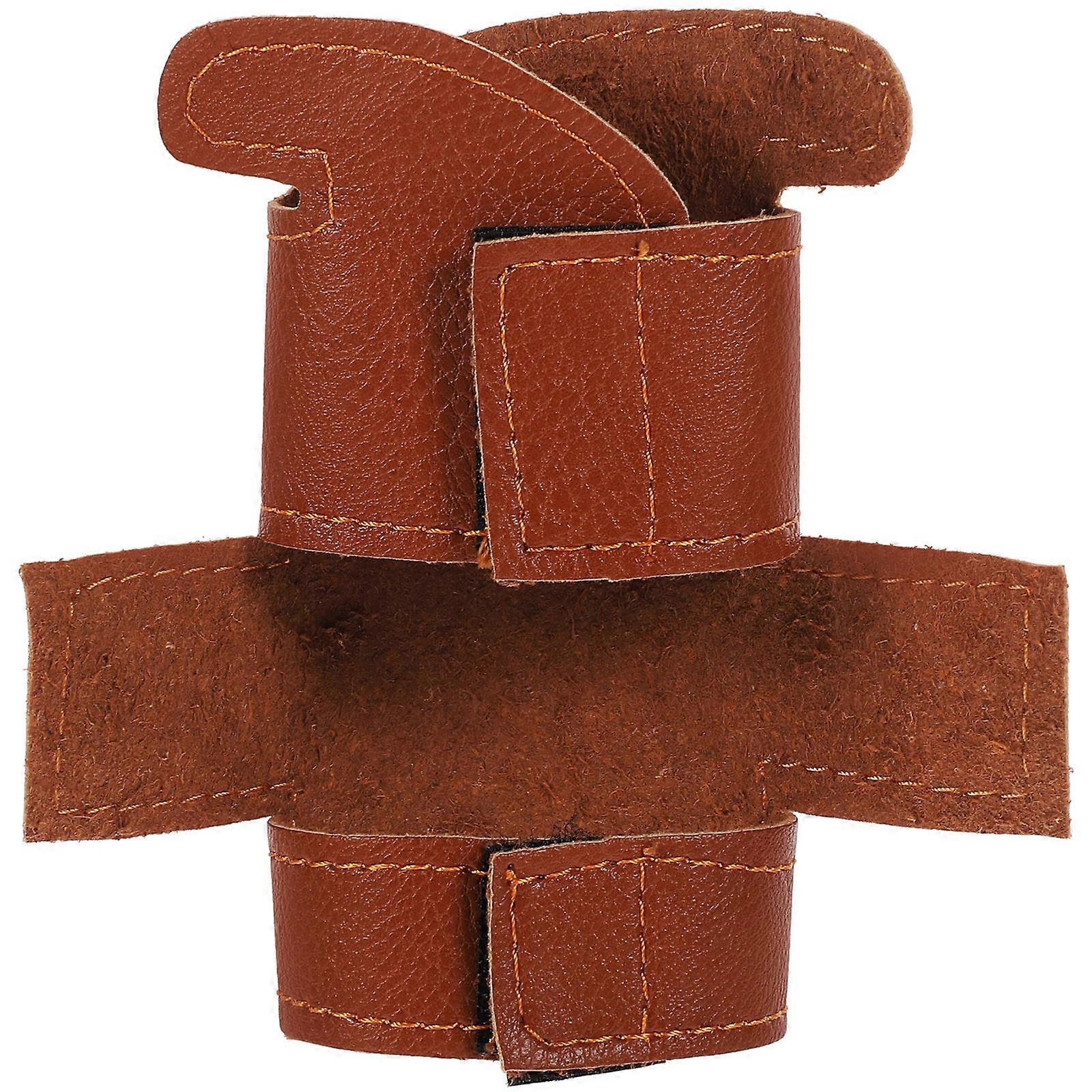 Brown Wind Instrument Accessory Trumpet Piston Protector 1 Piece