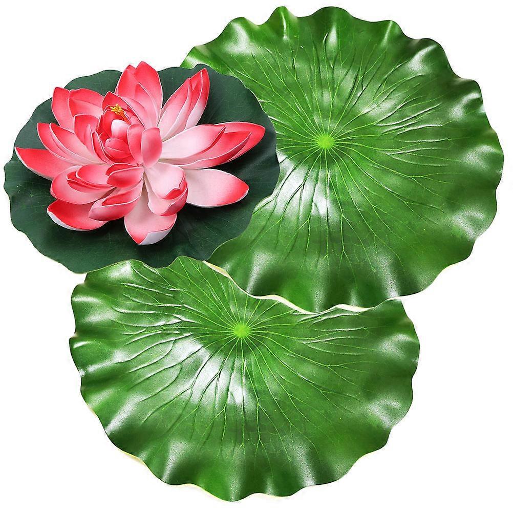Garden Decor 6Pcs Artificial Lotus Flower Floating