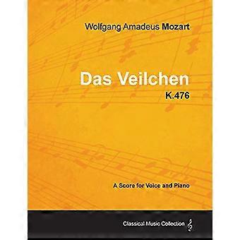 Wolfgang Amadeus Mozart-Das Veilchen-K.476-A Partitura per voce e pianoforte