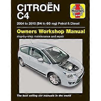 Citroen C4 benzina e Diesel Manuale officina: 04-10 (manuale Haynes)