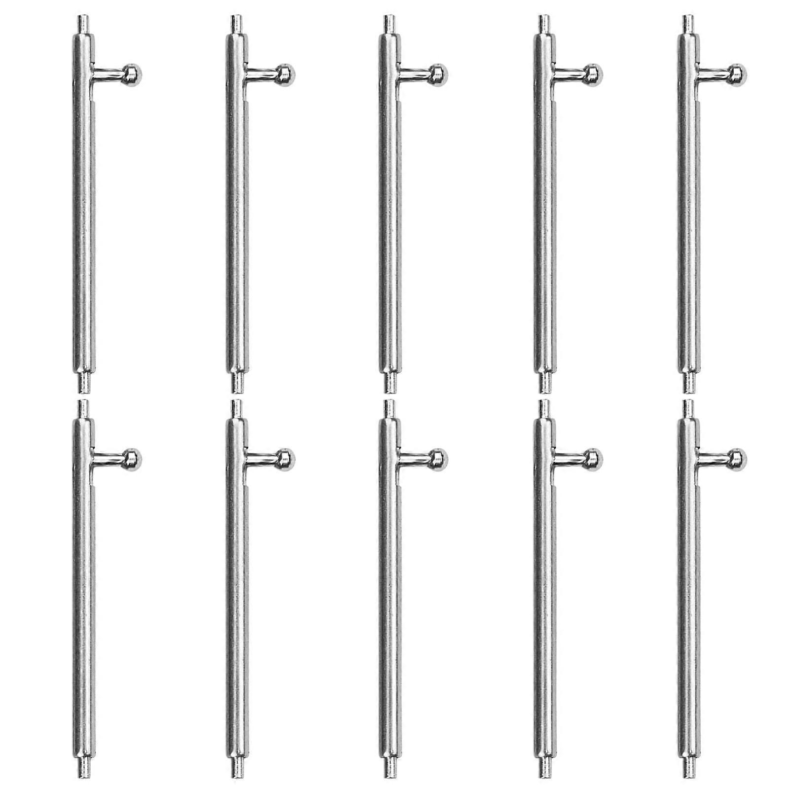 10 Pack Replacement Pins for Fitbit Versa 23mm Quick Release Spring Bars for Watch Band Strap