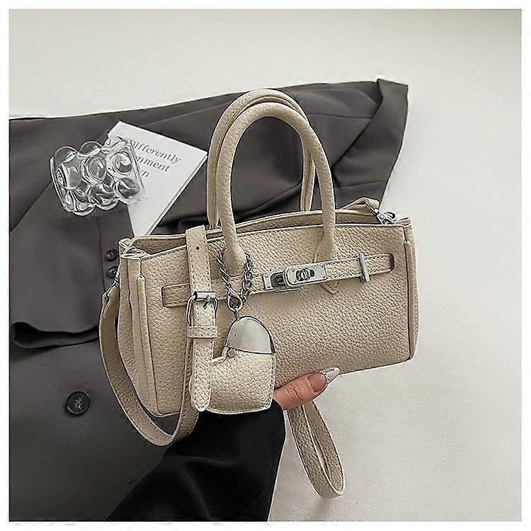 Ladies Shoulder Bag, Lychee Pattern, 2025 Spring Summer New