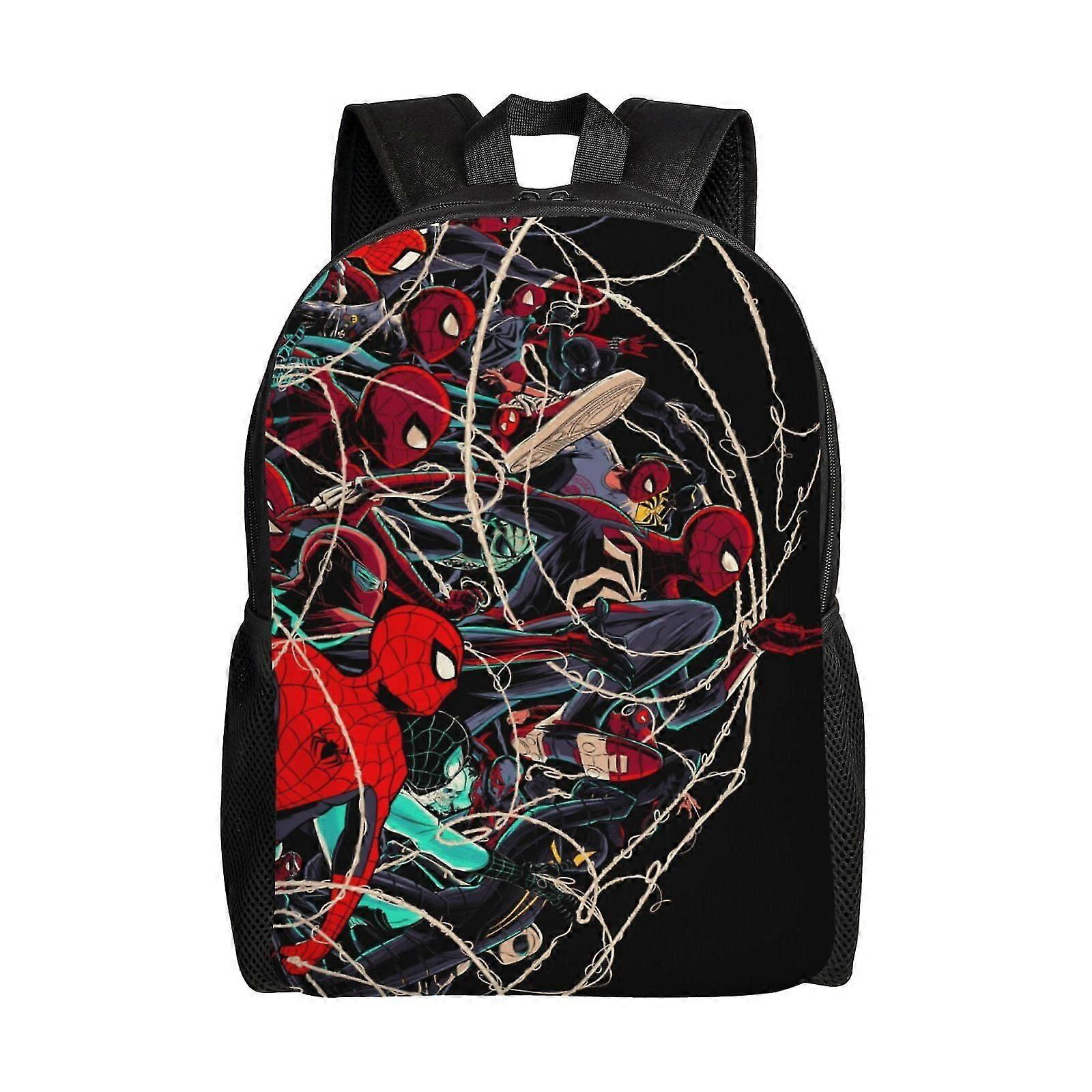 j7257 Spider-Man Kid Backpack School Bag Elementary Students Bookbags for Teens Boys e7257