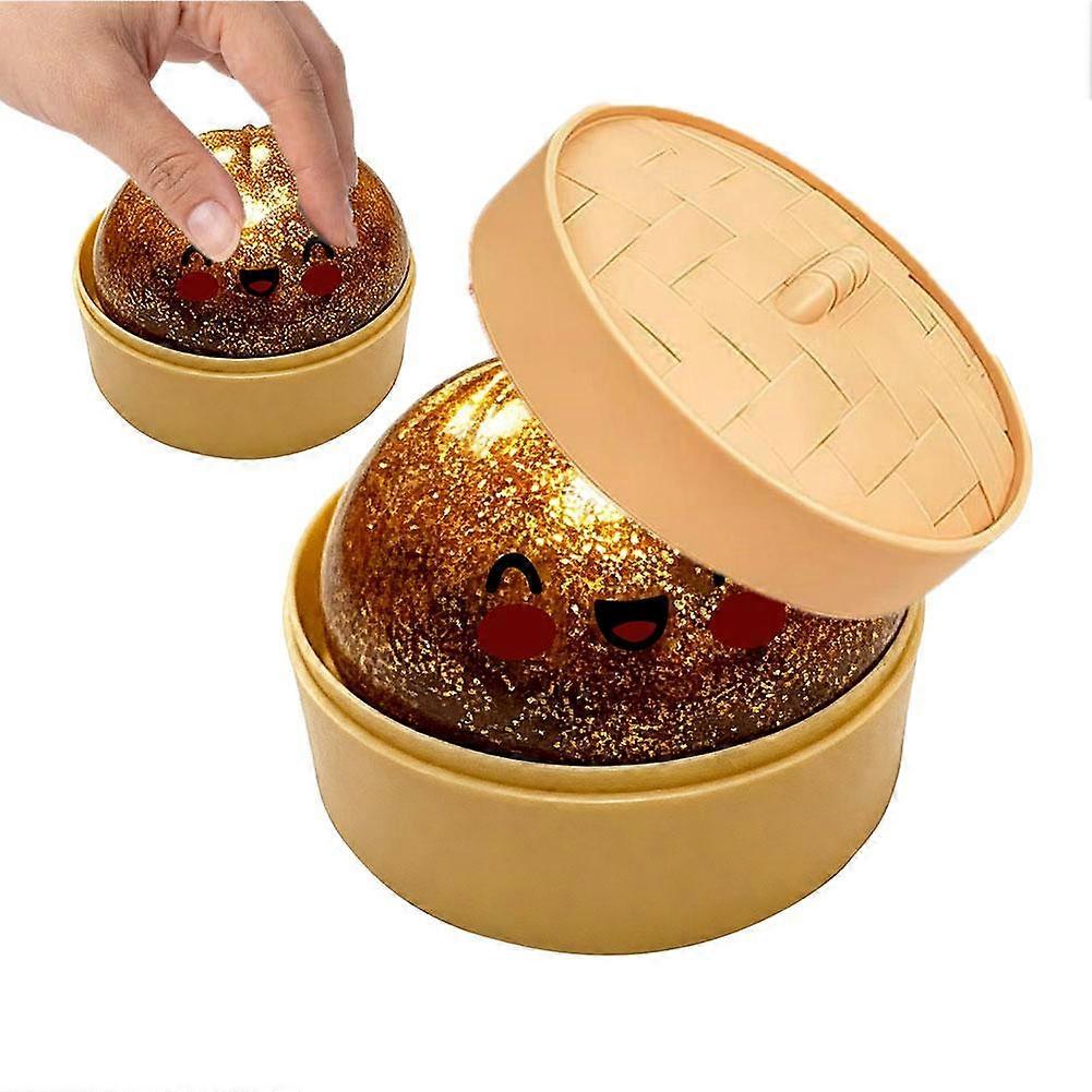Squishy Dumpling Stressbollar för vuxna, Dumpling Squishy Leksaker för barn