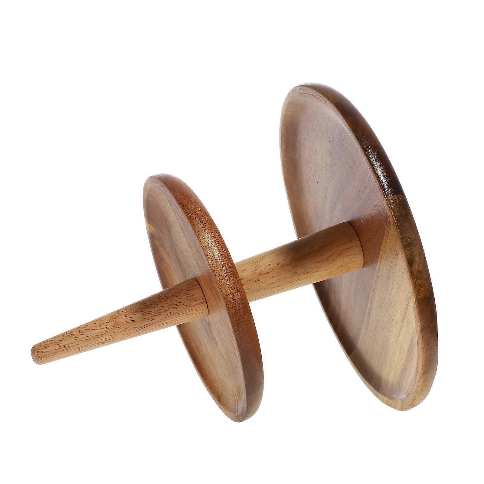Solid Wood Fruit Plate Multi-Functional for Storage Use 1Pcs Coffee