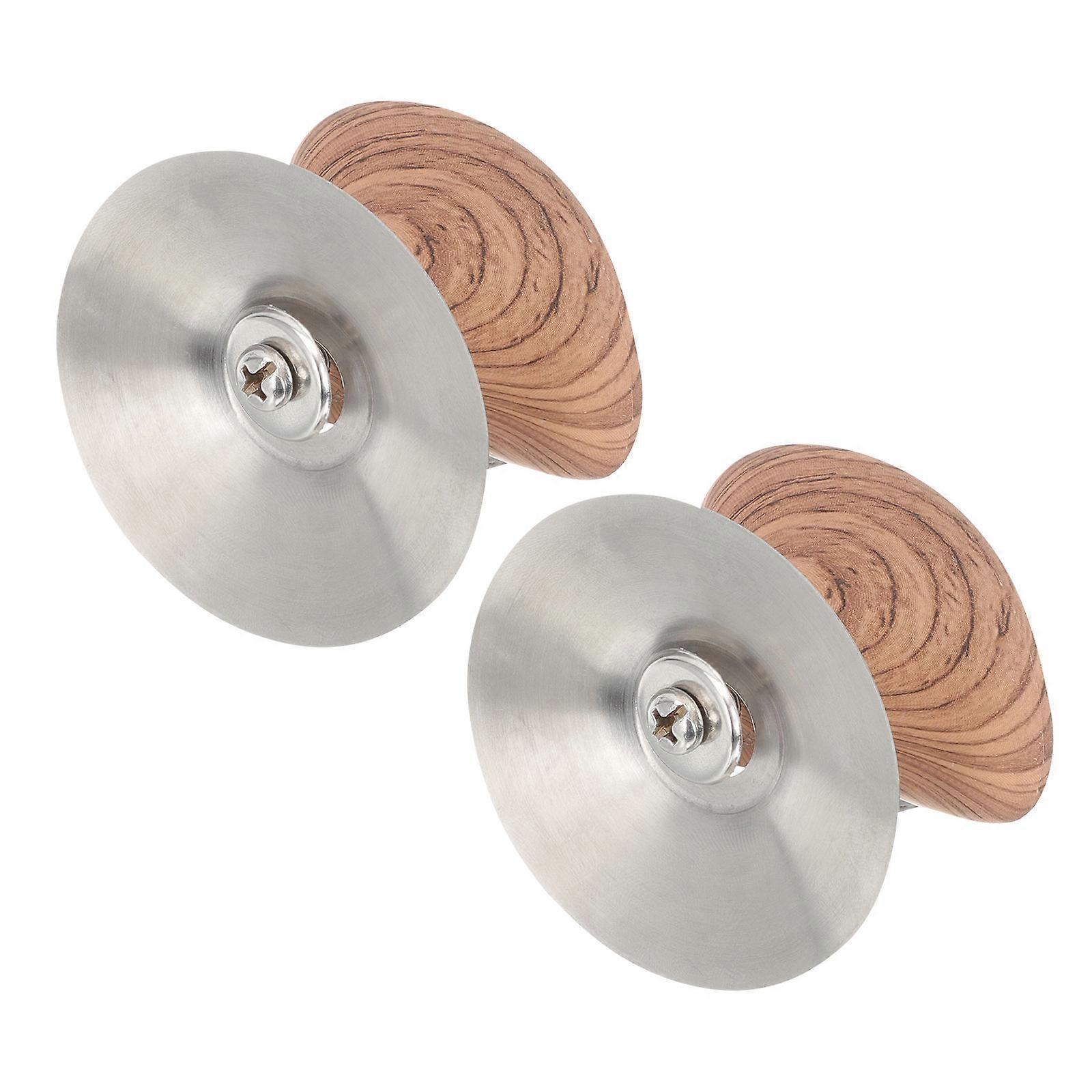 2Pcs Universal Lid Knobs Anti-scald Pan Lid Handle Decorative Lid Knobs Pot Lid Handle