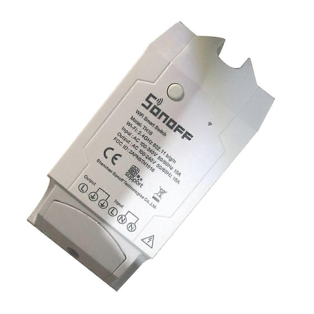 Sonoff TH16 WiFi Smart Switch 16A Temperature and Humidity Sensor