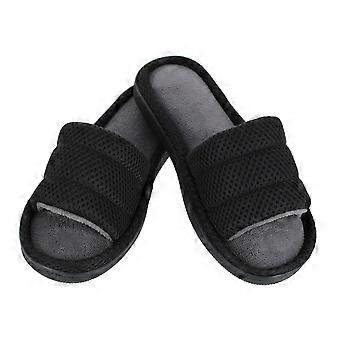 CTM Boy's Lightweight Open Toe Slide Slippers
