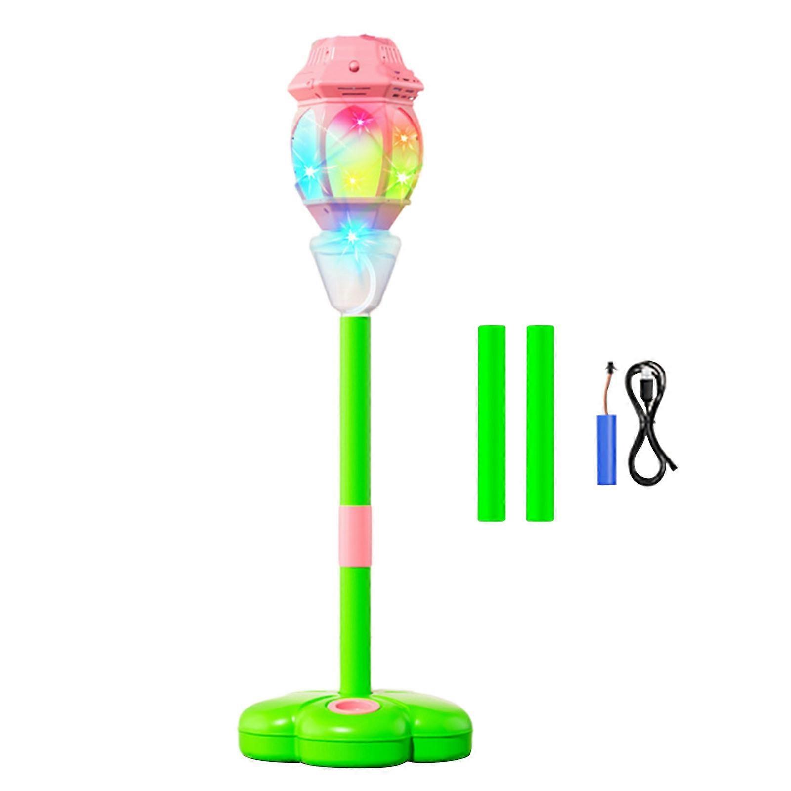 Adjustable Height Bubble Tower for Birthdays, Automatic Bubble Machine for Kids