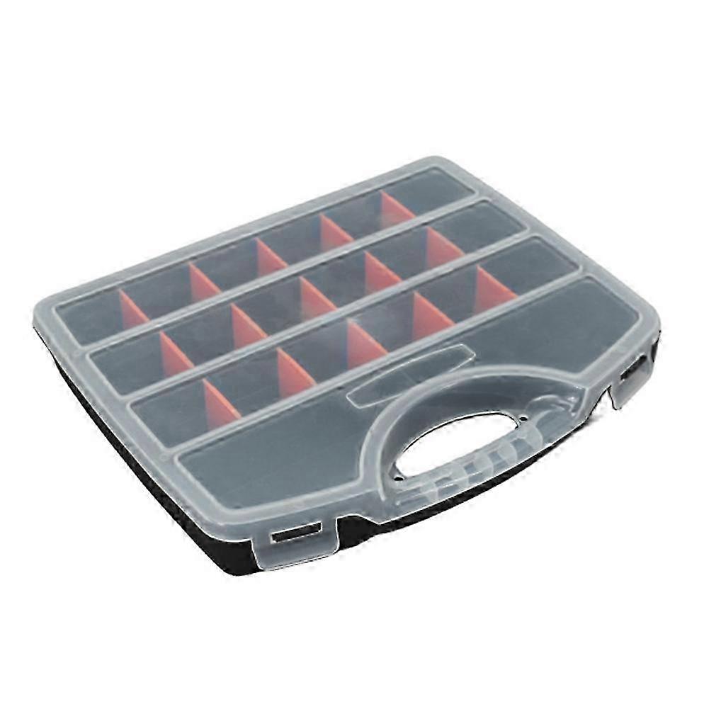 Portable Plastic Parts Box Screw Hardware Storage Box Material Compartment Boxes Electronic Component Tool Box