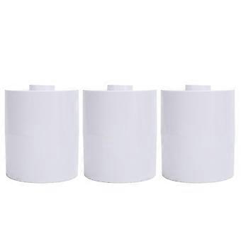 3pcs 200ML Eyelash Glue Storage Tank Leak Proof 3 Bottles Capacity Adhesive Jar Holder Glue Container for Lash Extensions White