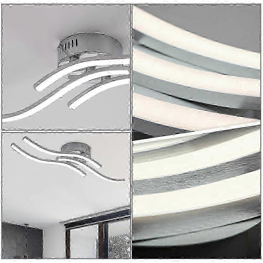 Ceiling Lamp for Lighting Triple Line Decoration Light