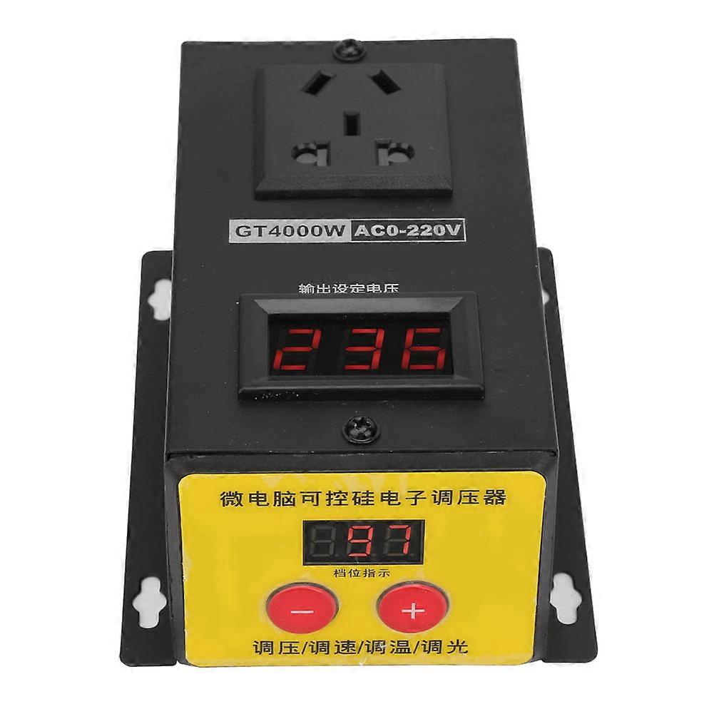 4000W High Accuracy Adjustable Variable Thyristor Electronic Voltage Regulator