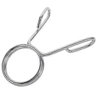 Iron Barbell Clip Spring Collars for Powerlifting 4Pcs Clips