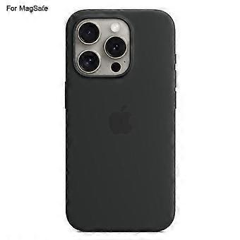 Etui MagSafe Liquid Silicone do iPhone'a 15 Pro, bezpieczne dopasowanie, ochrona przed upadkiem, precyzyjne wycięcia