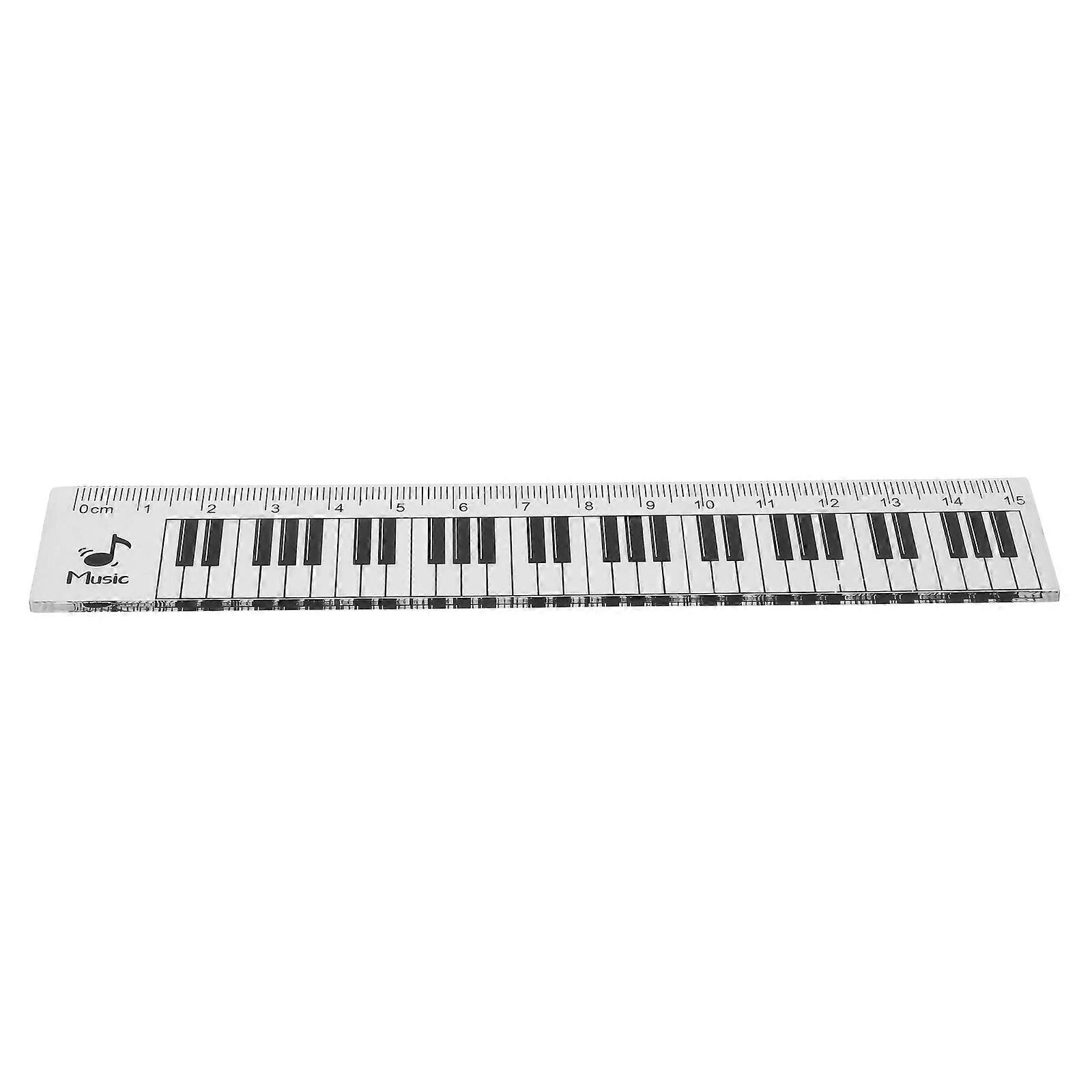 Music Drafting Ruler Professional Measuring Tool for Repair Set