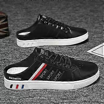 Summer New Men Slippers Brand Comfortable Casual Shoes for Men Fashion Flat Sneakers High Quality Men Half Slippers Big Size 48 KHMYV
