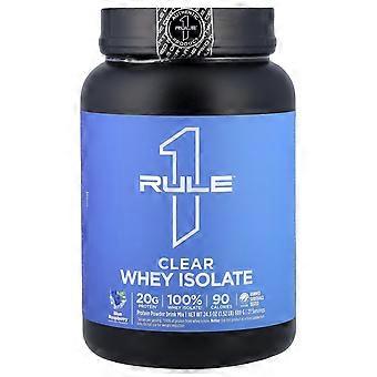 Rule One Proteins, Clear Whey Isolate, Blue Raspberry, 1,52 lb (689 g)