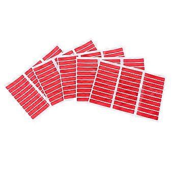 5 Sheets Transparent Nail Display Tape Holders Clear Nail Tape Nail Art Showing Tape