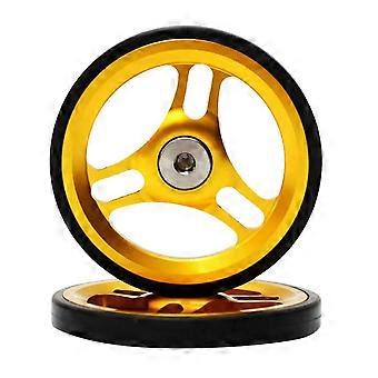 Folding Bike Easy Wheel Ez Wheels For Traveling Rack Black