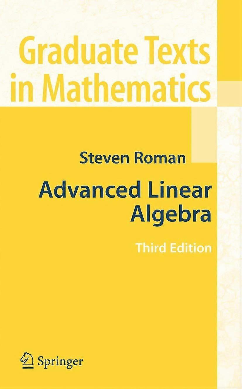 Advanced linear algebra