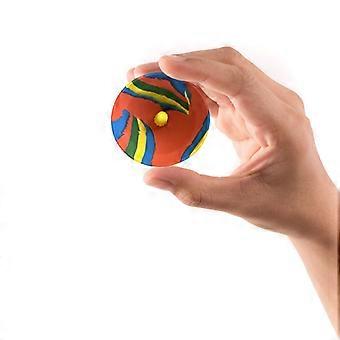 Children Toys Camouflage Bounce Rubber Popping Bowls Novelty Elastic Hip Hop Jumps Fidget Outdoor Fun Sports Gifts compatible with Kid
