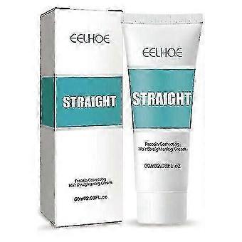 1pc Eelhoe Protein Corrigerende Hair Straightening Cream Smooth Straight Hair Care 60ml