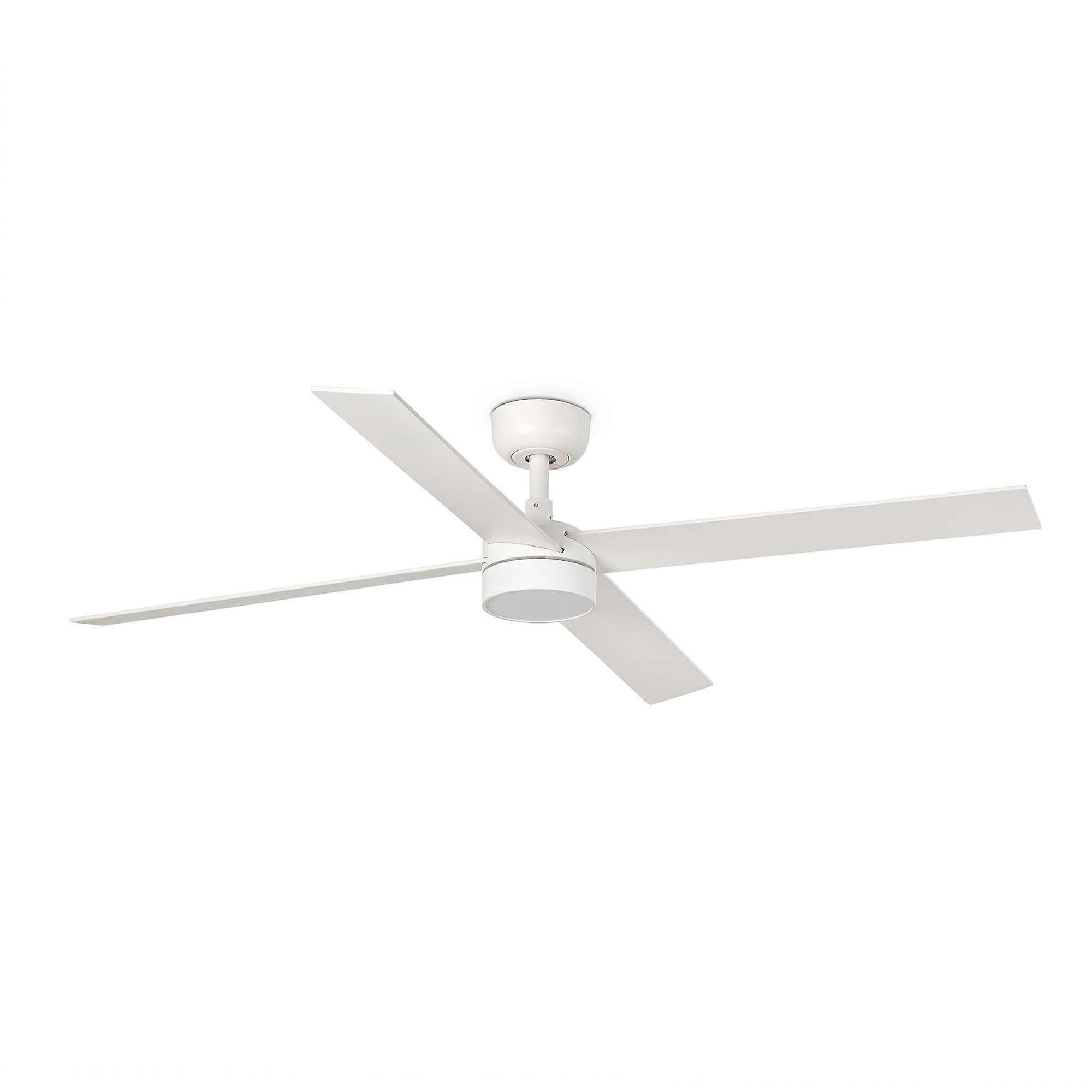 Timone da soffitto DC L-4 bianco con LED