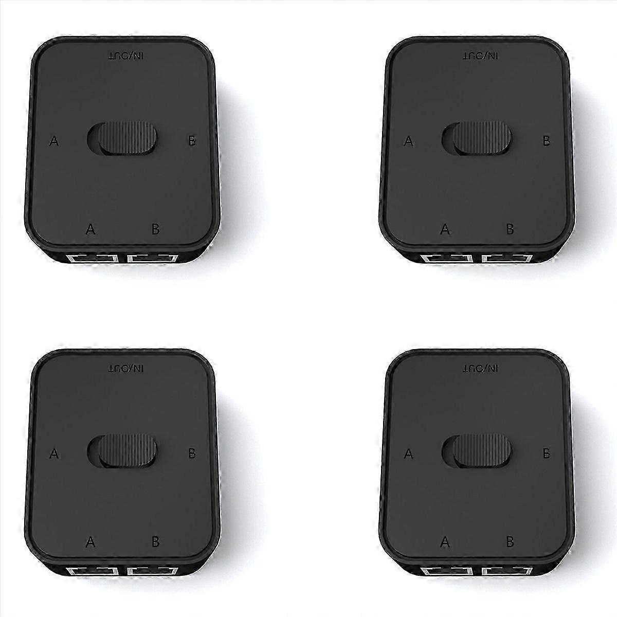 2 Port RJ45 LAN CAT6 Network Switch Selector 1000Mbps