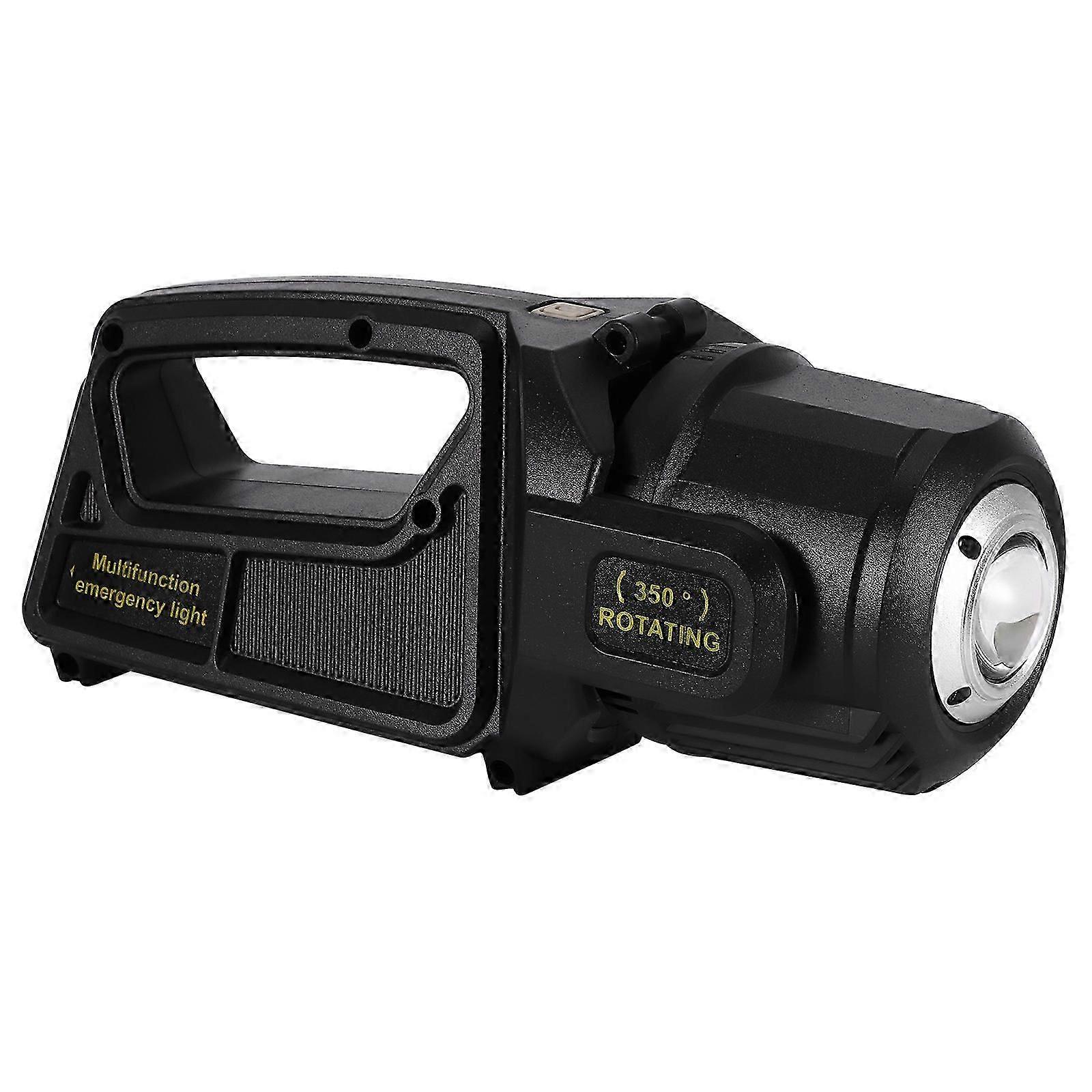 Rotating Multi-function Solar Handheld Searchlight (YM-5166 (Small Size))  32pcs/Carton 26-27