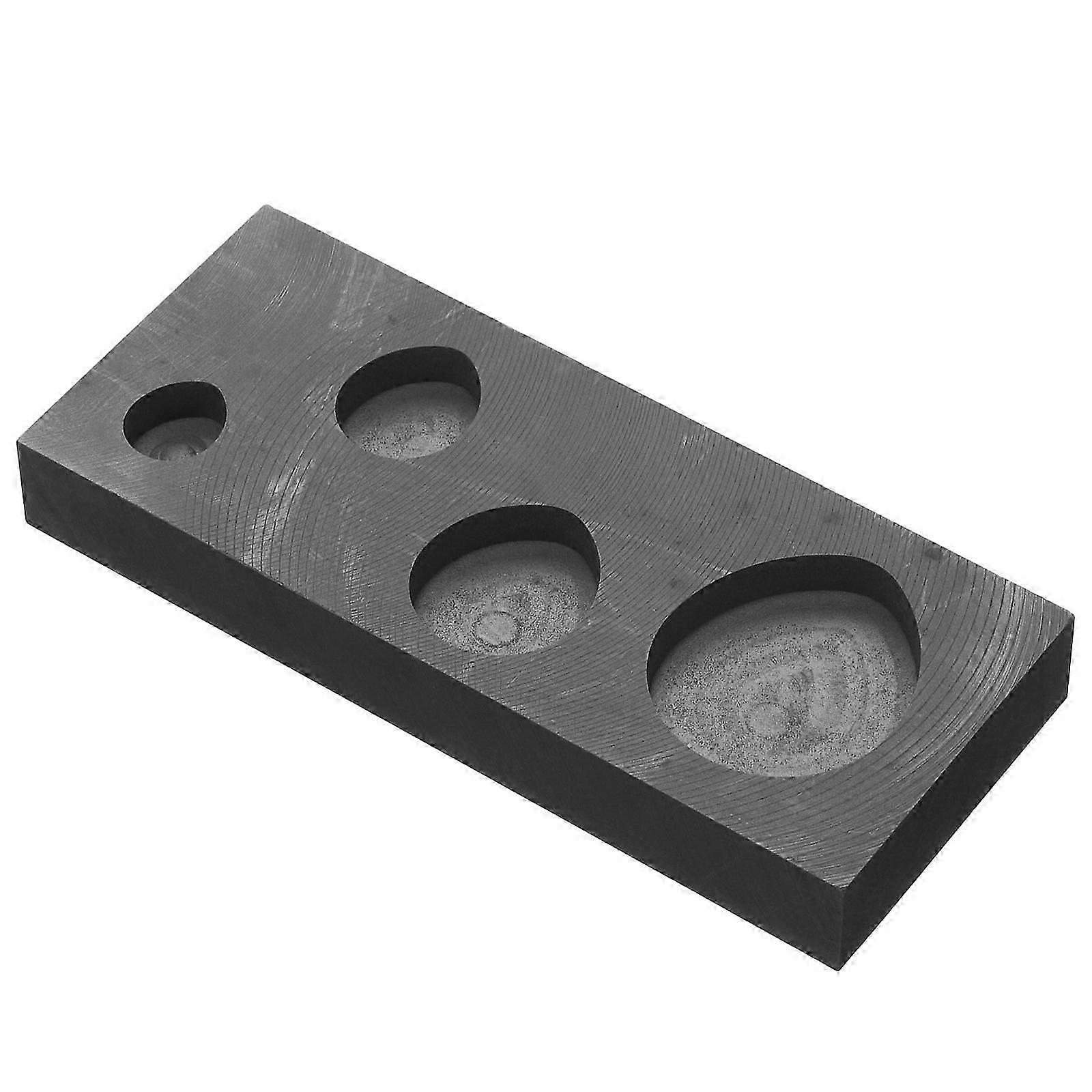 Black Graphite Ingot Mold for Melting Casting with Durable Design