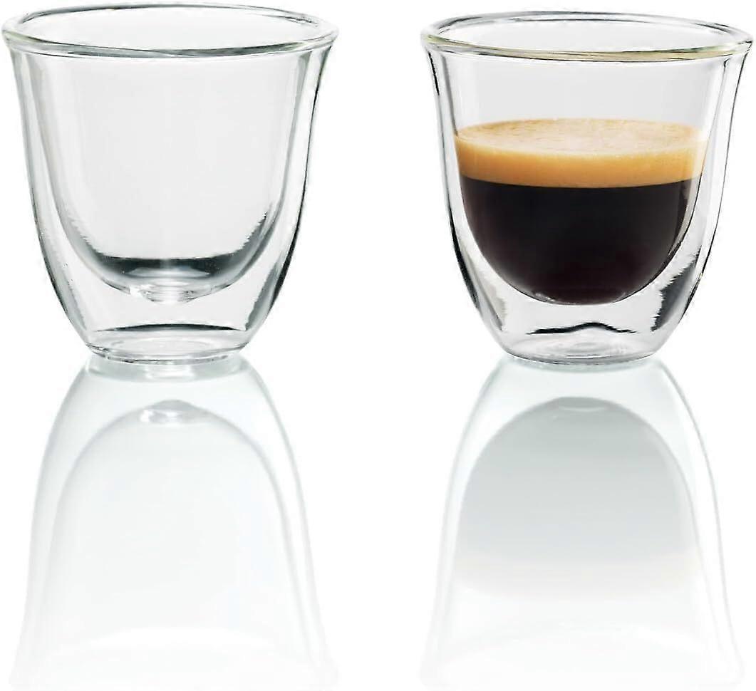 2240ml  Double-layer transparent beverage cup insulation water cup creative coffee cup