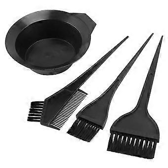 Haarfarbe Farbstoff Schüssel Kamm Pinsel Tool Kit Set Färbung