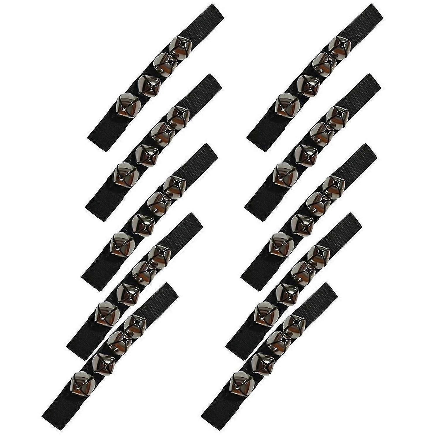 Black Orff Percussion Instrument, Hand Bell For Dance Performance