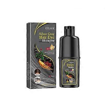 Shampoing pour cheveux noirs (gris argenté) Doux, non irritant, hydratant, change le cuir chevelu, changement de couleur facile 100 ml