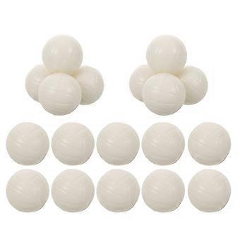 20pcs Mini Sports Stress Balls Tiny White Bouncy Volleyball Toys Stress Relief Squeeze Balls for Kids Parties Carnival Rewards Classroom Prizes and Bi
