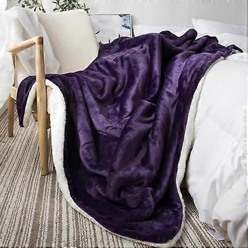 Flannel Blanket Soft DoubleSided Warmth for Couch Sofa and Bed, Lightweight Washable Throw